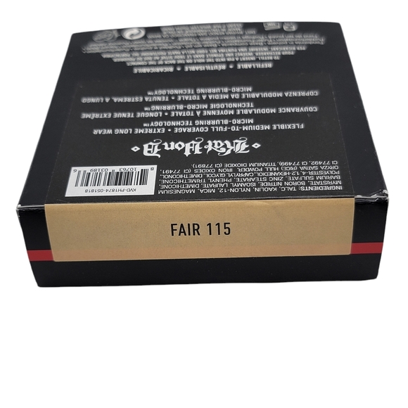 SOLD Kat Von D (KVD Vegan beauty) Lock-It Powder Foundation in Fair 115 - Picture 3 of 5